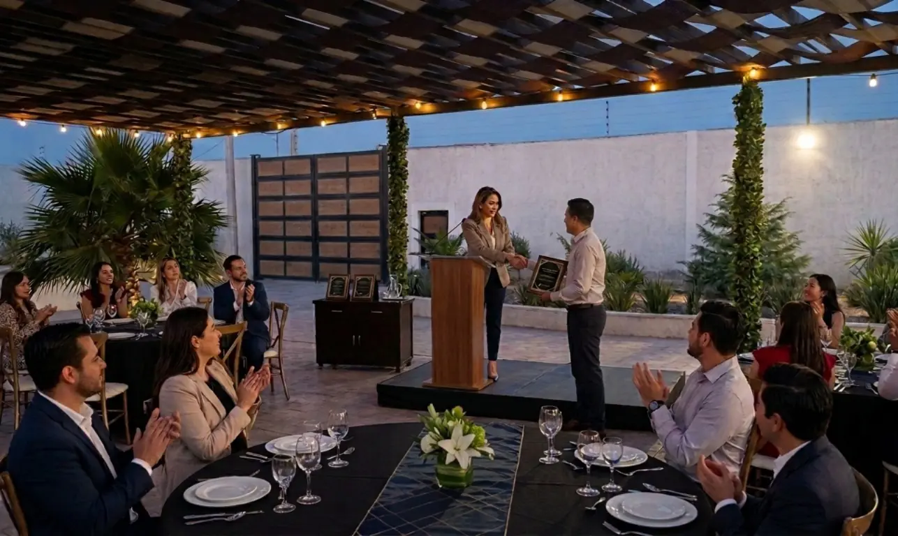 Celebración corporativa de fin de año en Lareta