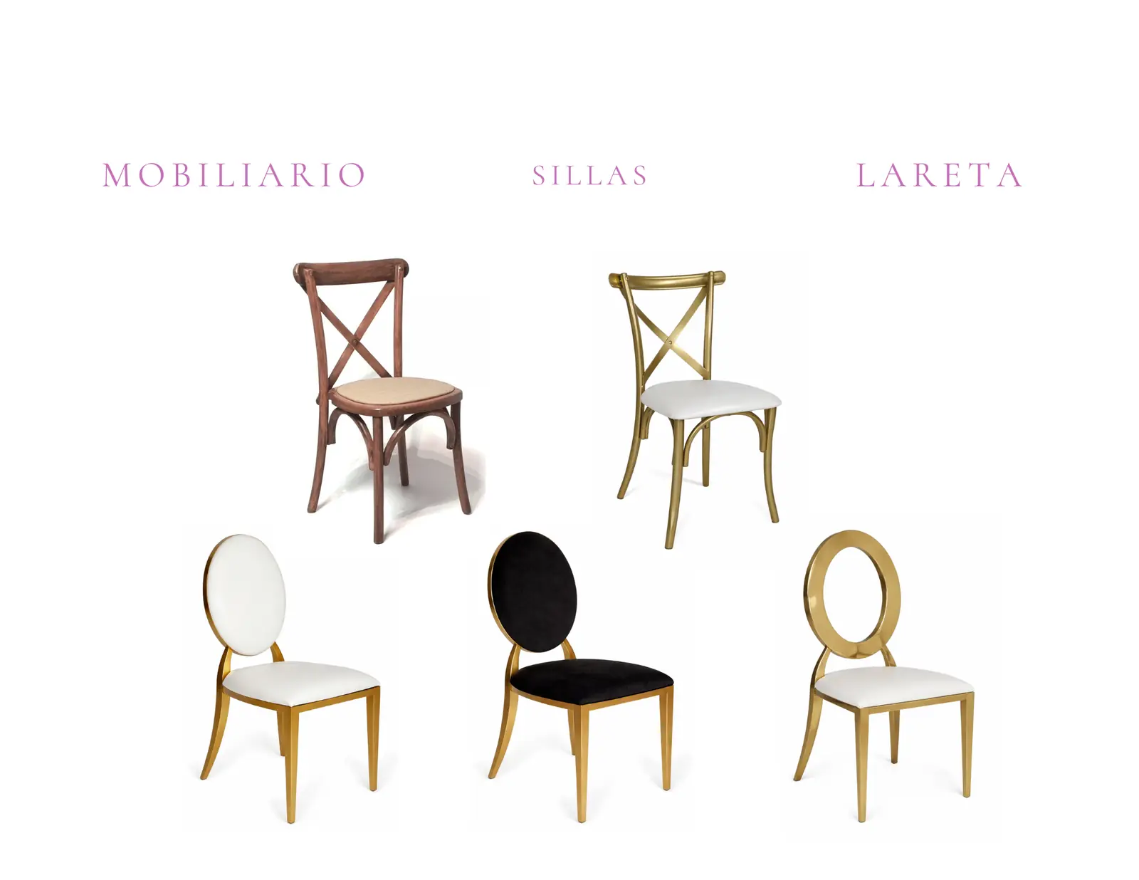 Servilletas y anillos decorativos en Lareta Salón de Eventos Chihuahua
