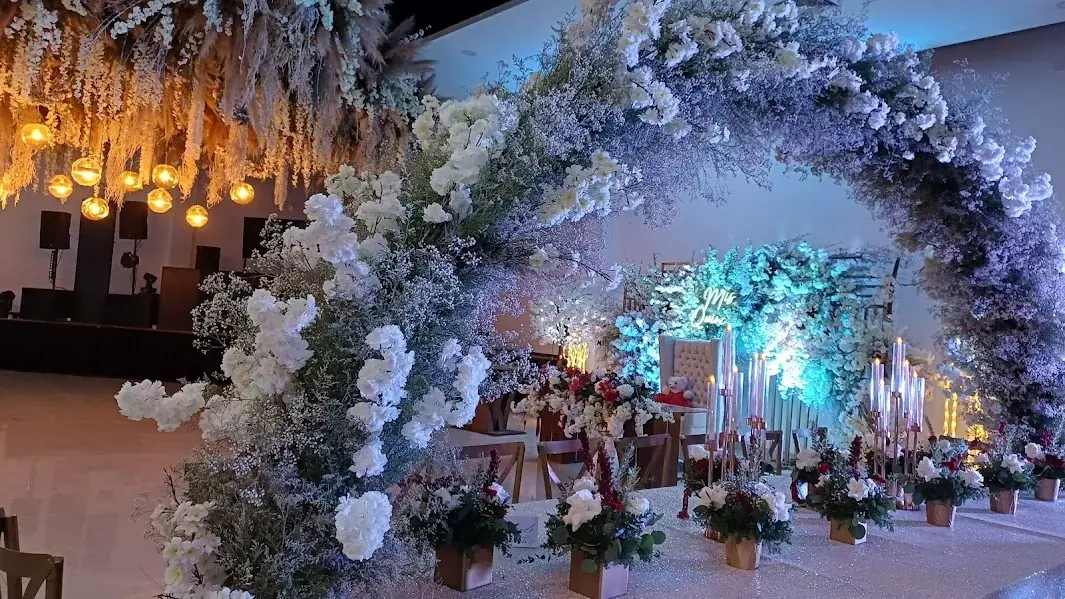 Salón vestido para XV años